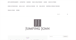 Desktop Screenshot of jumpingjoan.com